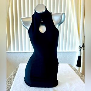 Sexy, black, fitted dress